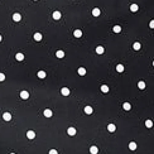 Unique Vintage Black & White Pin Dot Rochelle Suspender Pants