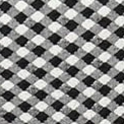 Unique Vintage Black & White Gingham Daphne Swim Bottoms