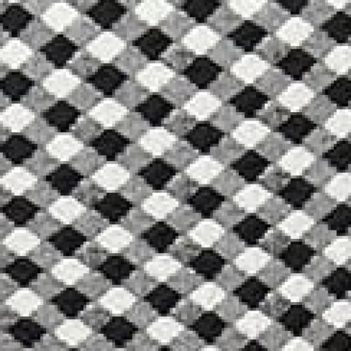 Unique Vintage Black & White Gingham Daphne Swim Bottoms