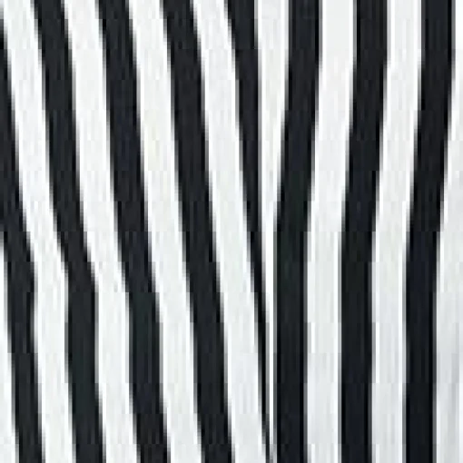 Unique Vintage Black & White Stripe Gwen Blouse