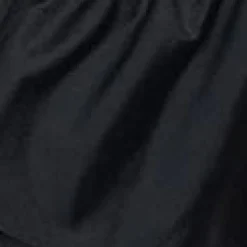 Unique Vintage Black Ruffle Swim Top