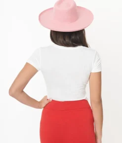 Unique Vintage Burn Your Bras Fitted Graphic Tee