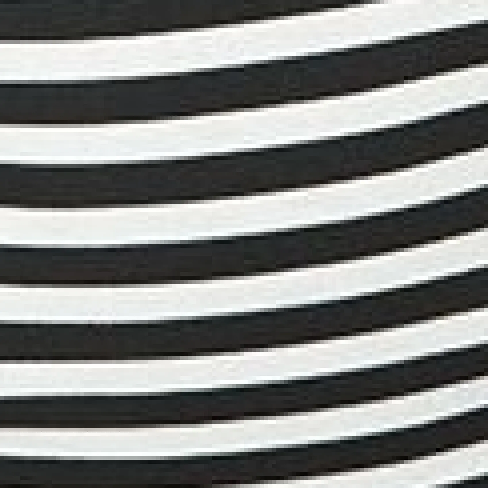 Unique Vintage Plus Size Black & White Striped Halter Top