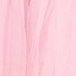 Unique Vintage Plus Size Light Pink Ruffled Chiffon Petticoat Crinoline