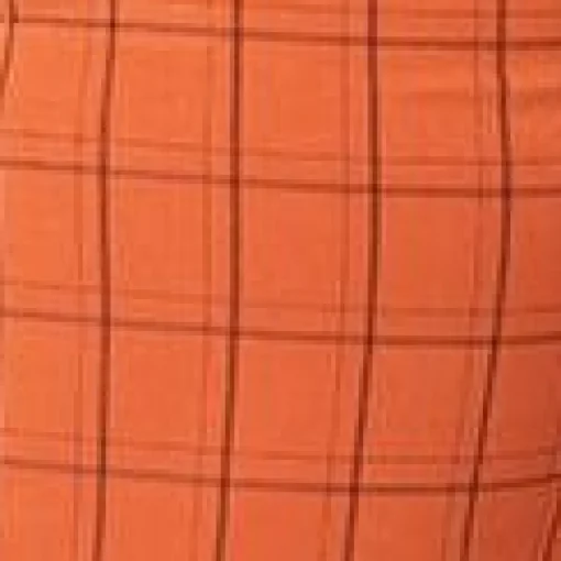Unique Vintage Plus Size 1940s Orange Windowpane High Waist Ginger Pants