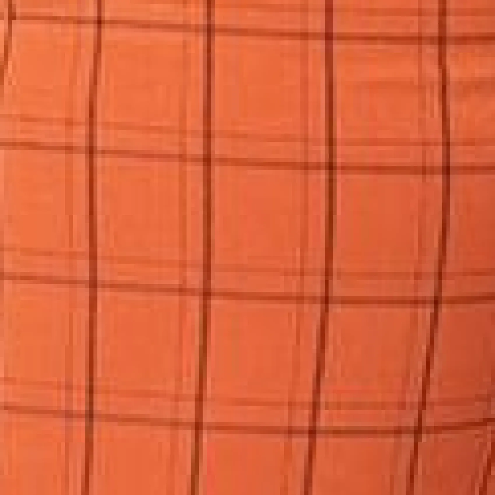 Unique Vintage Plus Size 1940s Orange Windowpane High Waist Ginger Pants
