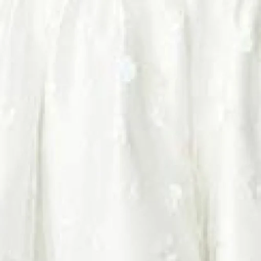 Unique Vintage White & Iridescent Heart Bridal Swing Dress