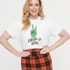 Unique Vintage White Creep It Real Unisex Graphic Tee