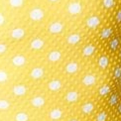 Unique Vintage Yellow & White Polka Dot Barbara One Piece Swimsuit
