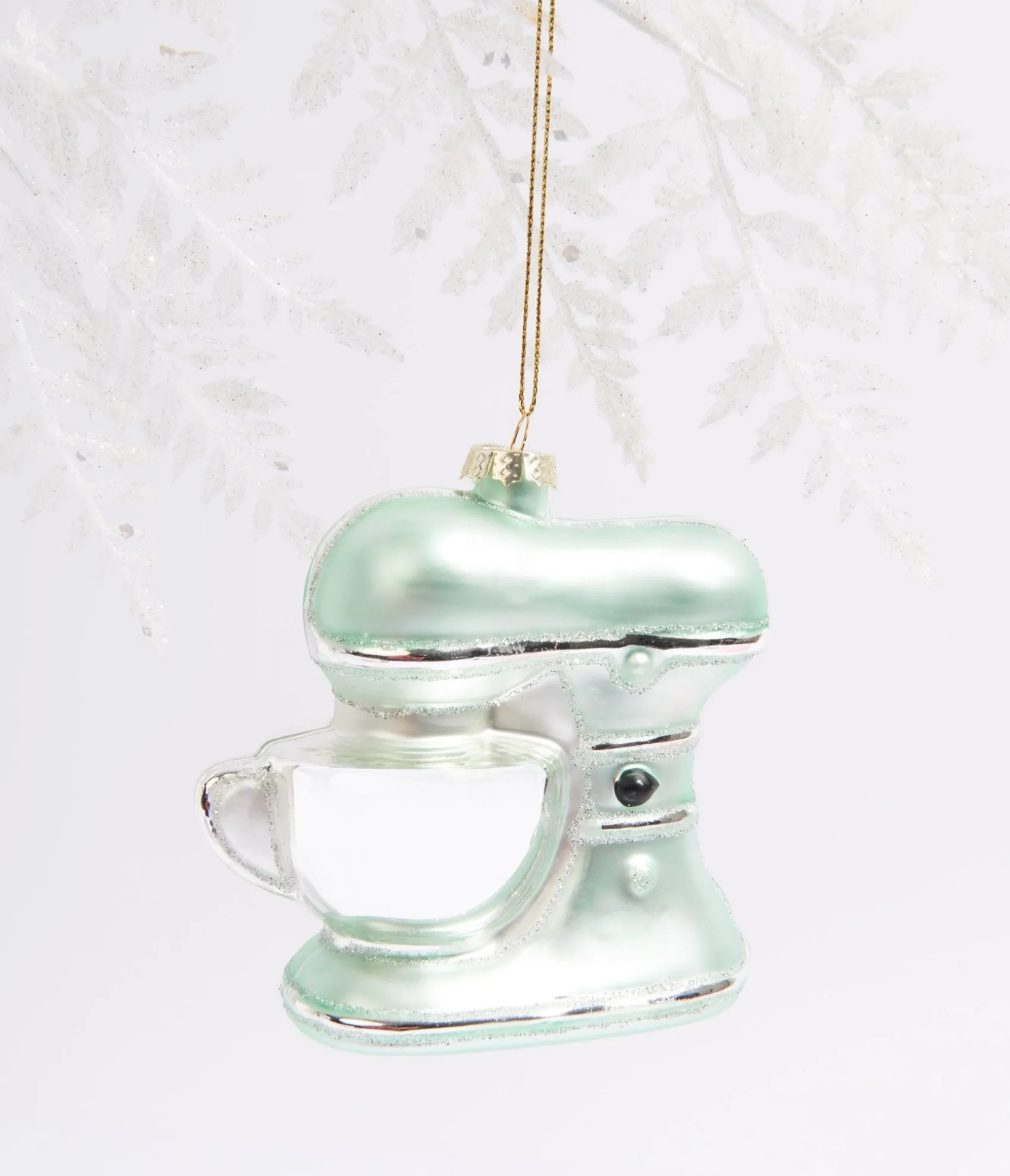 Vintage Mixer Glass Ornament