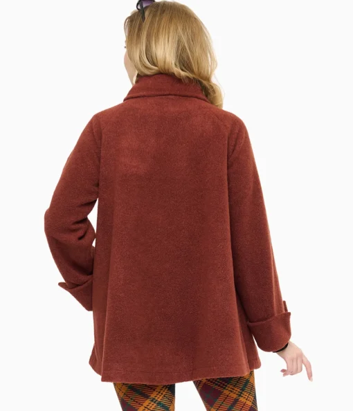 Voodoo Vixen 1960s Brown A-Line Coat