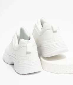 White Athletic Sneakers