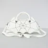 White Bat Webbed Handbag