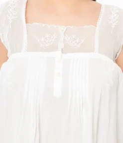 White Mary Nightgown
