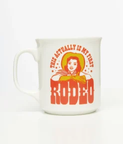 White This Actually Is My First Rodeo Mug