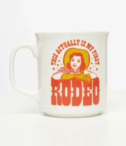 White This Actually Is My First Rodeo Mug