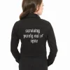 Witchwood Bags Black Surviving Out Of Spite Denim Jacket